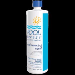 Pool Breeze Metal Removing Agent 32 fl oz Bottle 12/Case | PBZ88495