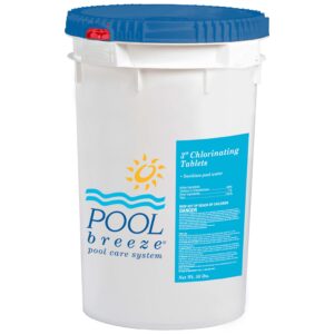 Pool Breeze 3" Chlorine Tablets 50 lb Pail | PBZ88413